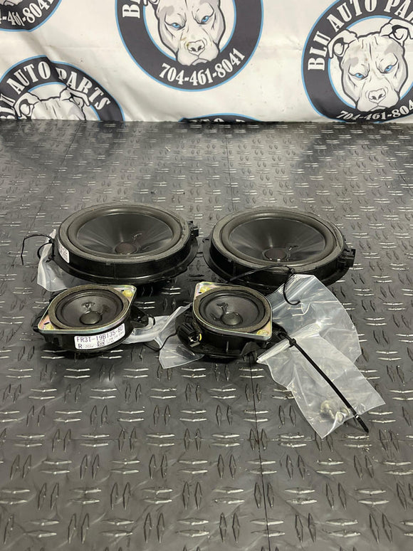 2015-17 Ford Mustang GT Front Door Speakers & Tweeters Set 268