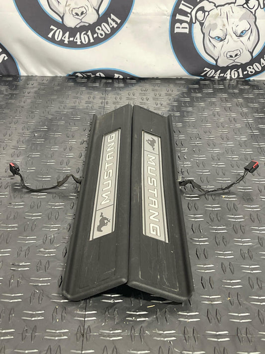 2015-17 Ford Mustang GT Illuminated Door Sills Pair 268
