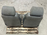 1987-1989 Spec Mustang GT Front Opal Grey Tweed Sport Seats Pair 273