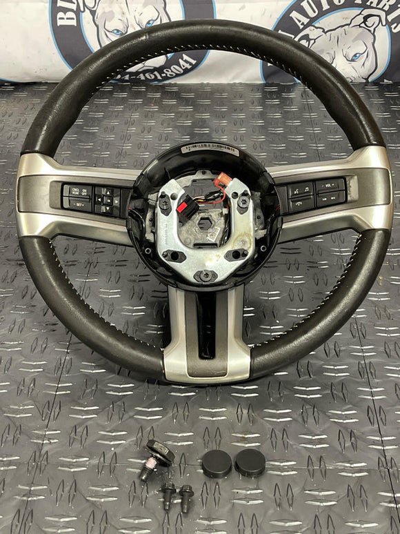 2013-14 Ford Mustang GT/CS Steering Wheel Leather 259