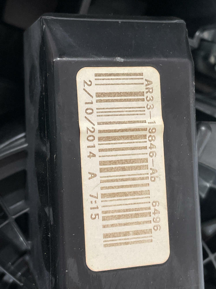 2013-14 Ford Mustang HVAC Climate Control Heater Core 259