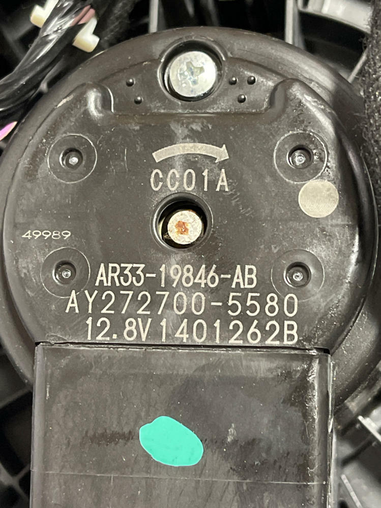2013-14 Ford Mustang HVAC Climate Control Heater Core 259