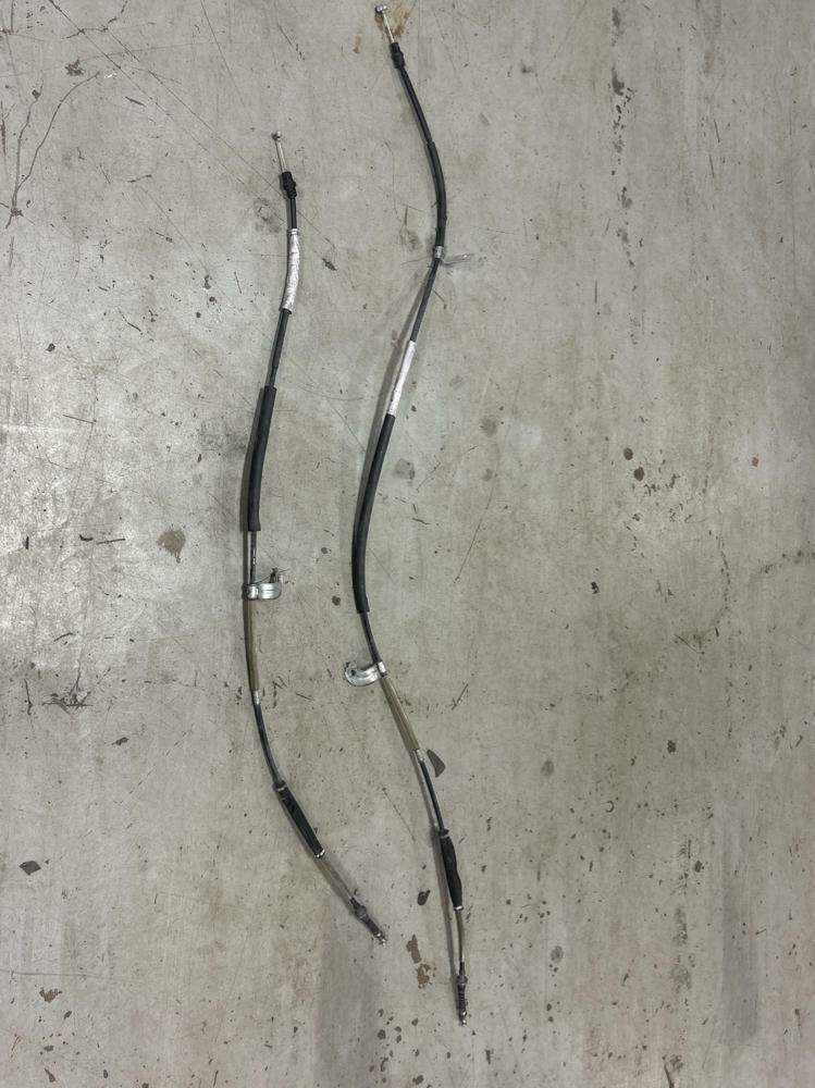 2013-14 Ford Mustang E-Brake Cables Pair LH RH Low Miles 42k 232