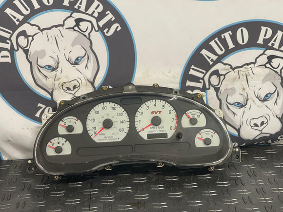 2003-04 Ford Mustang SVT Cobra OEM Instrument Cluster- 54k Miles Showing 272