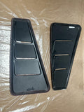 2013-14 Ford Mustang Quarter Window Covers RZ Candy Red 232