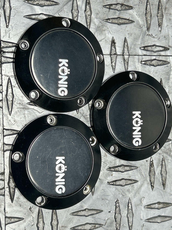 Konig Wheel Center Caps (Only Three) 273