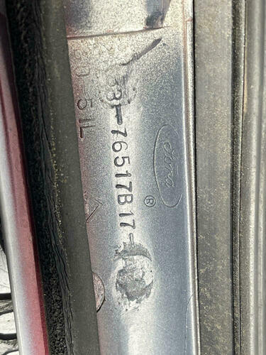 2003-04 Ford Mustang SVT Cobra Exterior Driver LH A-Pillar- FOR CONVERTIBLE 273