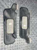 2003-04 Ford Mustang SVT Cobra Leather Sunvisor Covers- FOR VERTS 273