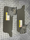 2003-04 Ford Mustang SVT Cobra Convertible Sun Visors Pair LH RH 273