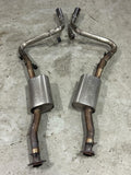 2003-04 Ford Mustang SVT Cobra IRS Cat Back Steeda/Borla Polished Tail Pipes 276