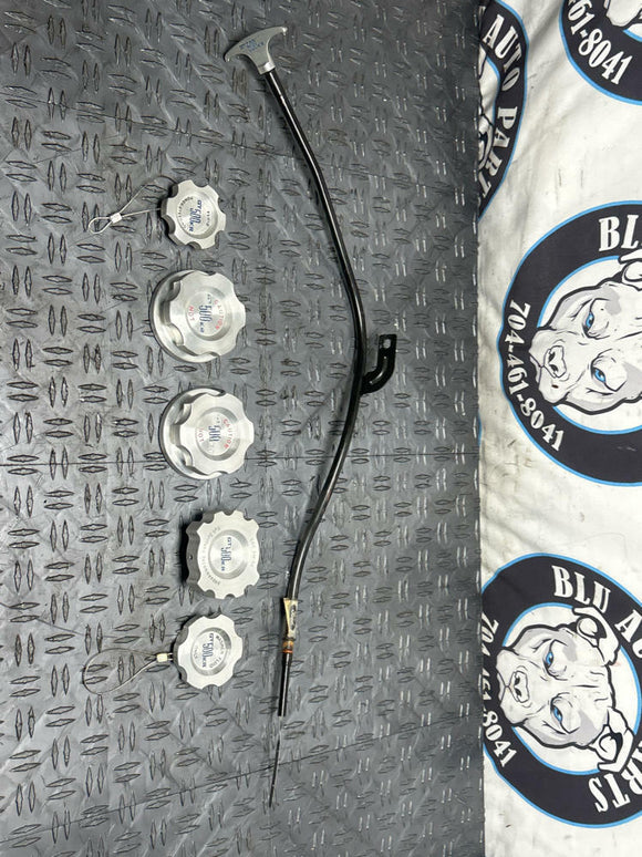 2007-12 Ford Mustang Shelby GT500 KR Billet Cap Set 16K Miles 263