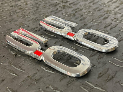 2011-12 Ford Mustang 5.0 Fender Emblems Pair 266
