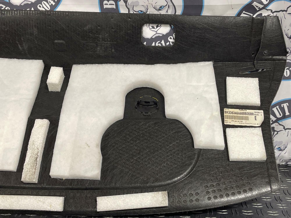 2011-12 Ford Mustang Rear Package Tray- FOR COUPE 266