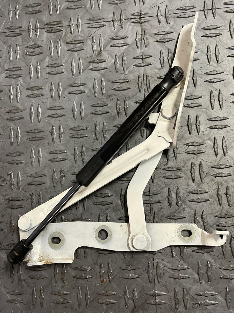 2011-12 Ford Mustang Performance White Hood Hinges Pair LH RH 266