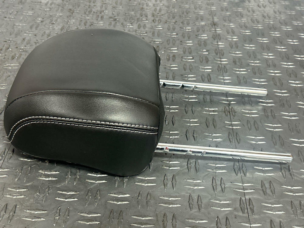 2018-23 Ford Mustang OEM Driver LH Head Rest- Leather, White Stitching 275