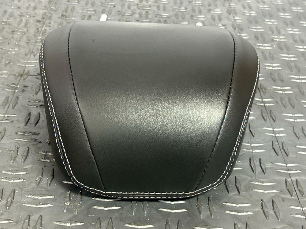 2018-23 Ford Mustang OEM Driver LH Head Rest- Leather, White Stitching 275