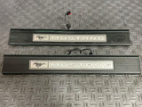 2018-23 Ford Mustang GT OEM Illuminated Door Sills Pair 275