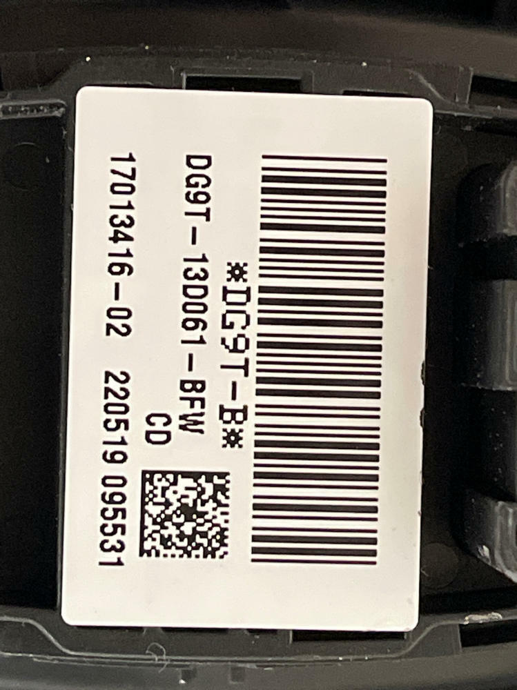 2018-23 Ford Mustang GT OEM Headlight Knob Dimmer Switch  275