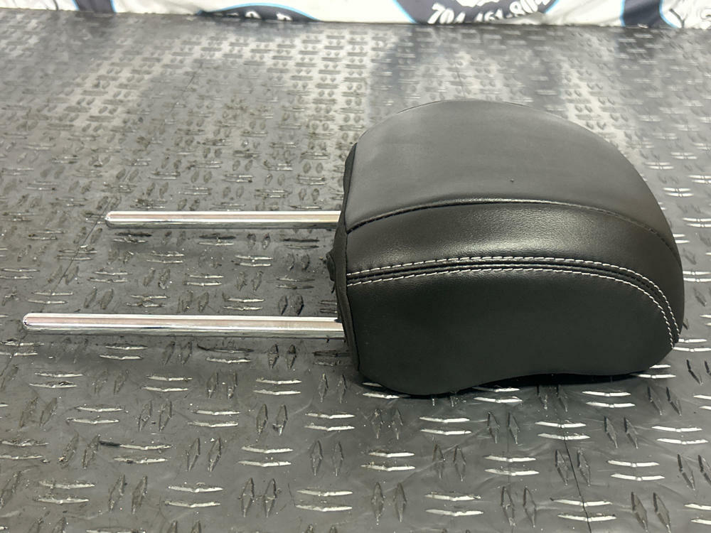 2018-23 Ford Mustang OEM Driver LH Head Rest- Leather, White Stitching 275