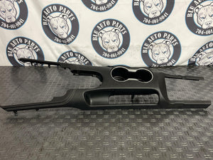 2015-23 Ford Mustang GT OEM Leather Center Console Upper Half- SEE DESC 260