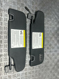 2015-23 Ford Mustang GT OEM Homelink Sunviors Pair- LH/RH, FOR COUPE 260