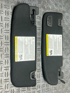 2015-23 Ford Mustang GT OEM Homelink Sunviors Pair- LH/RH, FOR COUPE 260