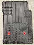 2015-23 Ford Mustang GT Aftermarket Rubber Floor Mat Set- Front/Rear 258