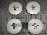 1991-1993 Ford Mustang GT/LX OEM Running Pony Center Caps Set 258