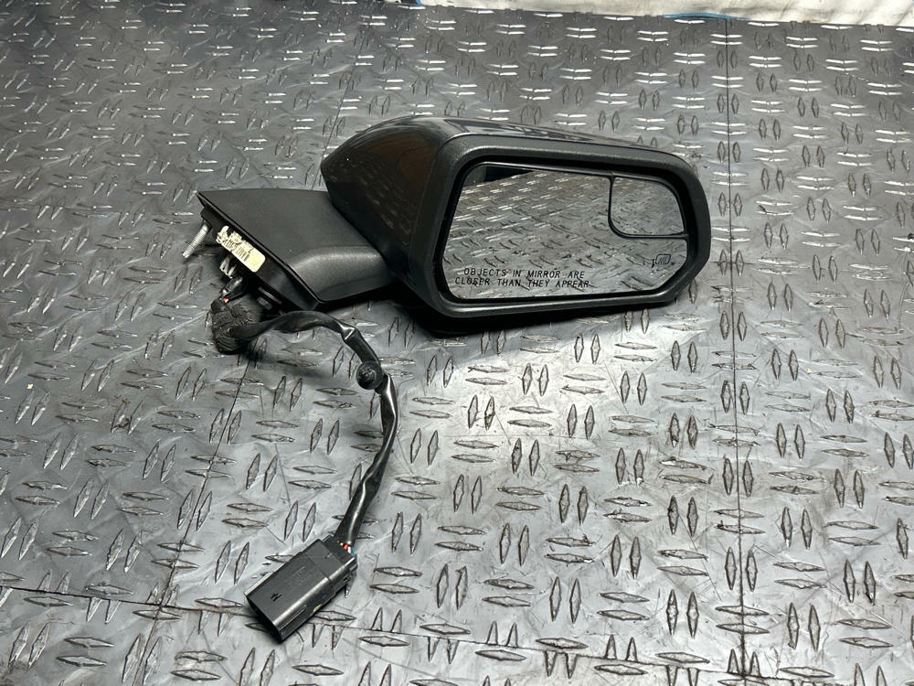 2015-23 Ford Mustang GT OEM Pass. RH Mirror- Defroster, PL, Signal, Code J7