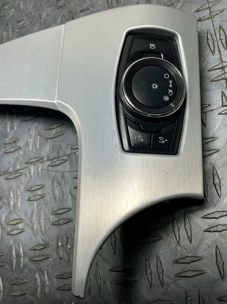 2015-17 Ford Mustang GT OEM Headlight Control Knob Trim- Silver 258