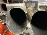 2015-17 Ford Mustang GT OEM Quad Tip Muffler Pair- DAMAGED 261