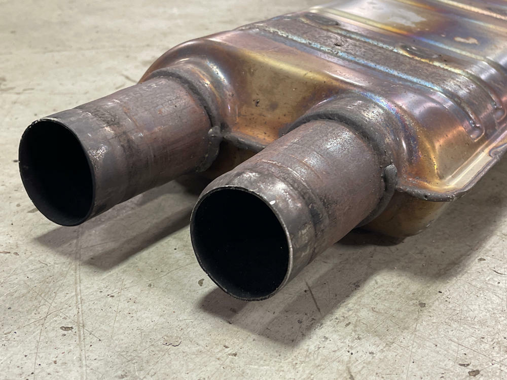 2015-23 Ford Mustang GT OEM Resonator- CUT 261