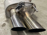 2015-17 Ford Mustang GT OEM Quad Tip Muffler Pair- DAMAGED 261