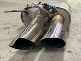2015-17 Ford Mustang GT OEM Quad Tip Muffler Pair- DAMAGED 261