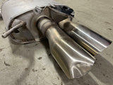 2015-17 Ford Mustang GT OEM Quad Tip Muffler Pair- DAMAGED 261