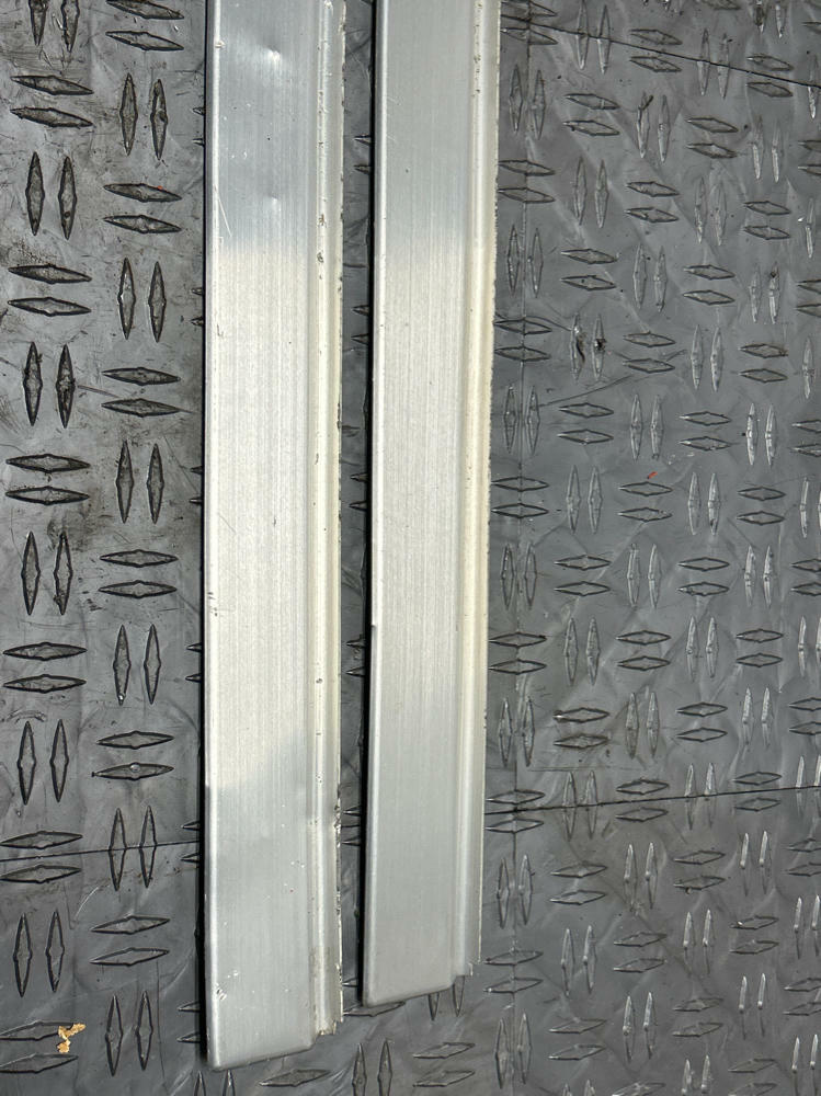 2001 Ford Mustang Bullitt Inner Door Sill Plates/Plaques- Nice Shape for Age 271