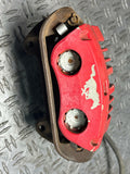 2001 Ford Mustang Bullitt Front Brake Caliper Pair (Red, made by PBR) 271