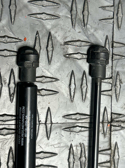 1999-04 Ford Mustang GT/Bullitt Hood Struts Pair- RedLine Tuning 271