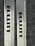 2001 Ford Mustang Bullitt Inner Door Sill Plates/Plaques- Nice Shape for Age 271