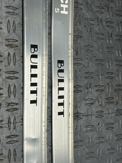 2001 Ford Mustang Bullitt Inner Door Sill Plates/Plaques- Nice Shape for Age 271