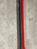 2015-23 Ford Mustang GT Driver LH Side Skirt- Code PQ (Race Red) 262