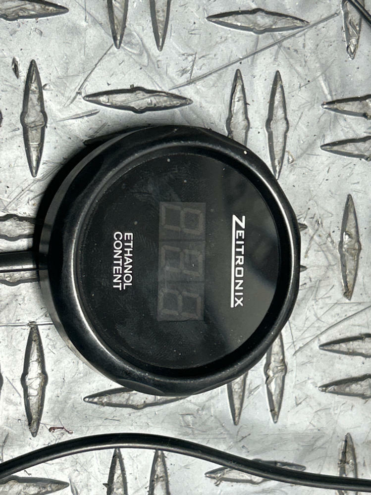 Zeitronix ECA-2 E85 Ethanol Content Analyzer Sensor & Gauge