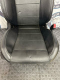 2015-23 Ford Mustang Passenger RH Leather Seat- Whiteish Silver Stitching 262