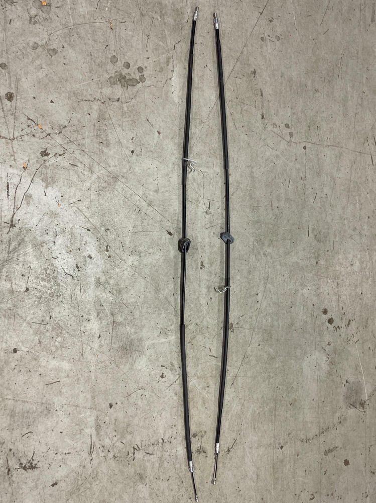 1999-04 Ford Mustang E-Brake Cables Pair- NEW, Reproduction Pieces 282
