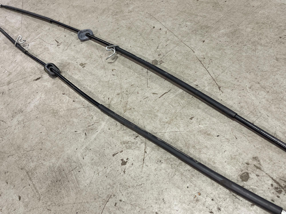 1999-04 Ford Mustang E-Brake Cables Pair- NEW, Reproduction Pieces 282