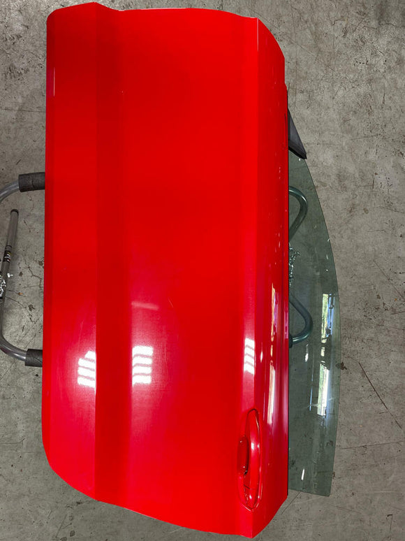 2015-23 Ford Mustang Driver LH Door Assembly Race Red- for COUPE 262