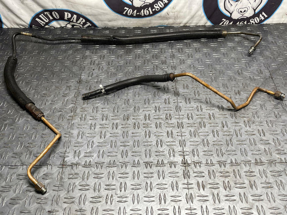 1999-04 Ford Mustang GT Power Steering Line Pair- for Rack 282