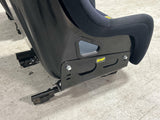 OMP WRC VTR Hard Back Racing Bucket Seats Pair- w/ Rails 277