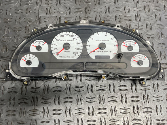 2001 Ford Mustang Saleen S281 SC Cluster Showing 23K Miles 277