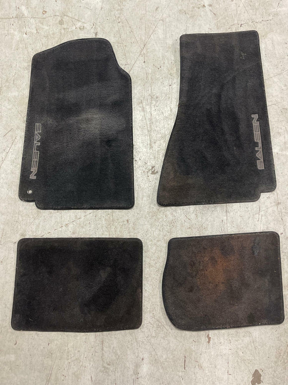 1999-04 Ford Mustang Saleen S281 Floor Mat Set- Need Deep Clean 277
